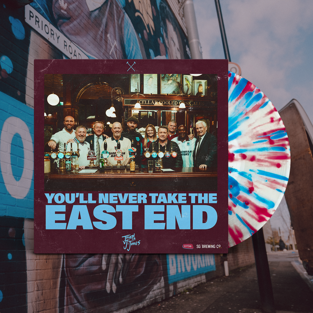 'You'll Never Take The East End' 7 Inch Claret & Blue Splattered Vinyl [Signed] [Limited Edition]